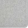 vidaXL Teppichläufer Hellgrau 50x250 cm Produktbild-Vorschau 2
