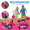 Jeździk dla dziecka Skuter Vespa na akumulator z kuferkiem Podgląd zdjęcia produktu 9