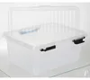 25x Scharnierboxen 11L 40x30x17cm Transparent Deckel Produktbild-Vorschau 4
