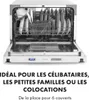 Klarstein Mini Lave Vaisselle de 6 Couvert, Lave-vaisselles Voir les images du produit 4