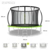 ZIPRO Trampolin Jump Pro Premium | 12FT Ø 374 cm | Produktbild-Vorschau 3
