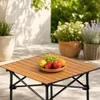 Klapptisch Campingtisch Gartentisch höhenverstellbar 50–80 Produktbild-Vorschau 10