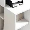 vidaXL Scrivania con ripiano bianco 90 x 48 x 101,5 cm Anteprima dell’immagine prodotto 4