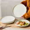 Teller set 4er Ø26,5 cm Keramik Essteller Steakteller Produktbild-Vorschau 3