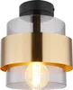 Globo Lighting Deckenleuchte Metall schwarz matt, 1x E27 Produktbild-Vorschau 1