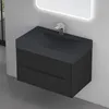 doporro Waschbeckenunterschrank Waschtisch mit Unterschrank Produktbild-Vorschau 3
