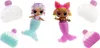Two mermaid dolls with accessories on a white background. Voir les images du produit