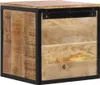 vidaXL Nachttisch 40x35x40 cm Massivholz Mango Produktbild-Vorschau 4