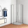 90X90X195cm Duschkabine Runddusche Duschabtrennung Produktbild-Vorschau 1