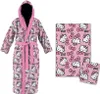 Set da bagno Hello Kitty - accappatoio, asciugamano e Anteprima dell’immagine prodotto 1
