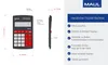 MAUL 7261090, Calculadora MAUL M 8, color Vista previa de la imagen del producto 6