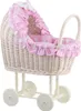 LULU Puppenwagen aus Weide in Beige 48X28 H38/60 CM Produktbild-Vorschau 1