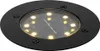 Moderner Bodenstrahler Schwarz inkl  LED IP65 Solar Terry Produktbild-Vorschau 2