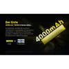 Batterie Nitecore Li-Ion 18650, 4000mAh - NL1840 Voir les images du produit 11