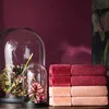 Vossen Duschtuch Pure Vegan Life Farbe berry Größe 67x140 Produktbild-Vorschau 3