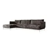Ecksofa Designersofa MADISON Stoff Tender Way Anthrazit Produktbild-Vorschau 2