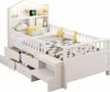 Letto a casetta per bambini Merax 90x200 cm con LED e 4 Anteprima dell’immagine prodotto 9
