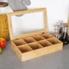 Scatola porta tè con 8 scomparti e coperchio Anteprima dell’immagine prodotto 10