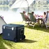 Brisby Kühlbox 45 l – Mit Rollen – 4 Kühlelemente – Blau Produktbild-Vorschau 10