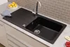 Küchenspüle Einbauspüle Spülbecken Granitspüle 100 x 50 Produktbild-Vorschau 1
