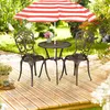 Ensemble de mobilier de jardin Relaxdays, 3 pièces (table Voir les images du produit 2