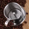 Filiżanka ze stali nierdzewnej wietnamski filtr do kawy Podgląd zdjęcia produktu 6