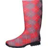 Gummistiefel Mareike, Farbe:rot/grau kariert, Größe:38 Produktbild-Vorschau 6