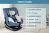BUF BOOF® Saphir Kindersitz i-Size R129 40–150 cm 360° Produktbild-Vorschau 3