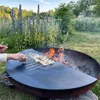 BonFeu BonPlancha 1/2 piastra per focolare Ø100 cm - Anteprima dell’immagine prodotto 5