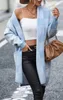 ASKSA Damen Cardigan Karierter Farbblockstrick Produktbild-Vorschau 2
