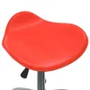 vidaXL Chaise de bureau rouge en similicuir Voir les images du produit 7