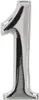 KOTARBAU® Chiffre "1" Chrome Autocollant 5 cm en laiton Voir les images du produit 3