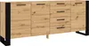 Commode Nuka K 197 cm Sideboard Highboard Armoire Artisan Voir les images du produit 1