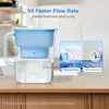 Caraffa filtrante Waterdrop Lucid con filtro 4×90 giorni, Anteprima dell’immagine prodotto 5