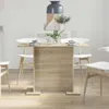 vidaXL Esstisch Sonoma-Eiche 110 x 60 x 75 cm Holzwerkstoff Produktbild-Vorschau 4