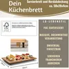 LS-LebenStil XL Holz Schneidebrett Herdabdeckplatte 50x28cm Produktbild-Vorschau 2