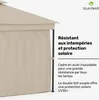 Blumfeldt Mondo Dual Tonnelle 3x4 - Double Toit & Voir les images du produit 6