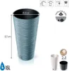 Květináč FURU Square Balcony Box Flowerpot Grey 27 L Náhled obrázku produktu 14