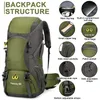 Turistický batoh 50L muži ženy trekkingový batoh s Náhled obrázku produktu 4