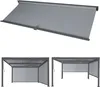Seitenwand für Pergola HWC-L41, Pavillon Rollo Produktbild-Vorschau 1