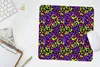 MuchoWow® Mauspad Mousepad Tiermuster - Neon - Lila - Gelb Produktbild-Vorschau 5