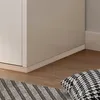 Průmyslový stojací regál, bílý, 140 cm Náhled obrázku produktu 5