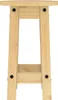 A front view of a wooden bar stool. Anteprima dell’immagine prodotto
