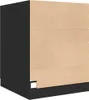 Armadio per lavatrice nero 71x71,5x91,5 cm Anteprima dell’immagine prodotto 7