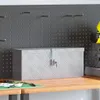 vidaXL Aluminiumkiste 48,5 x 14 x 20 cm Silbern Produktbild-Vorschau 1