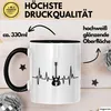 Gitarre Tasse Geschenk Gitarrist Rock Musiker Bassgitarre Produktbild-Vorschau 3