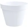 EDA Toskana Blumentopf - Kunststoff - weis - D40 x 32 cm Produktbild-Vorschau 1