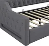 Schlafsofa mit Bettfunktion, LED-Beleuchtung, Lattenrost, Produktbild-Vorschau 11
