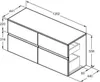 Ideal Standard E3426UQ WTUnterschrank Finesse o.Ausschnitt Produktbild-Vorschau 1