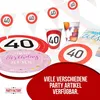 Happy Birthday Wimpelkette 40 4–5 m – elegante Deko zum 40. Produktbild-Vorschau 5